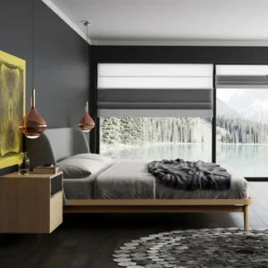 Alternative view of Haru bed