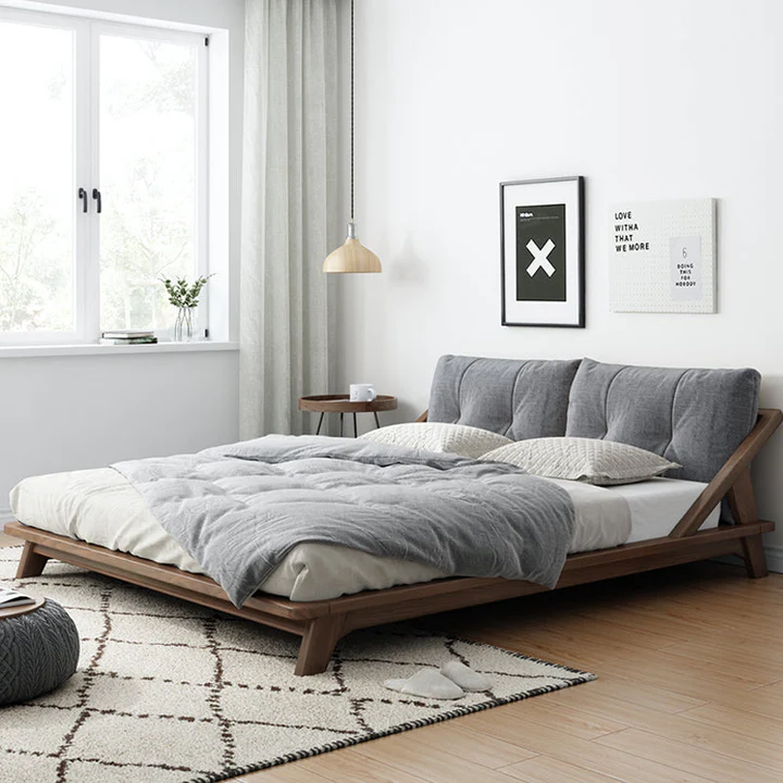 Customizable Elegant Wood Bed - Image 5